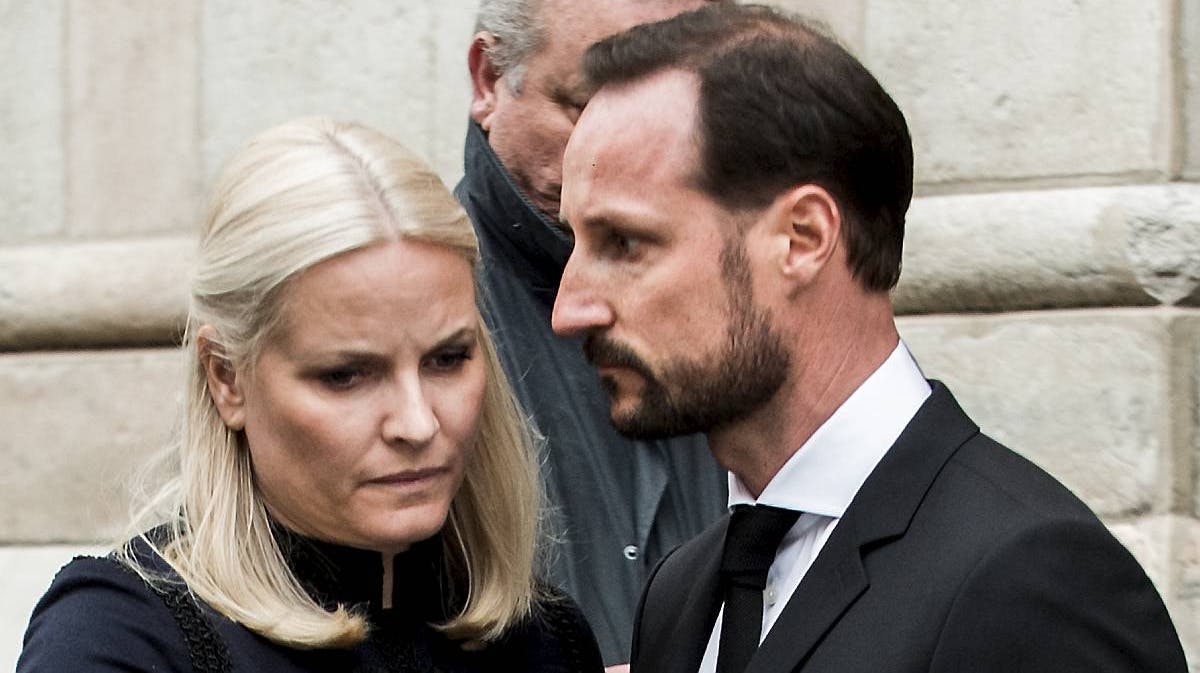 Kronprinsesse Mette-Marit og kronprins Haakon