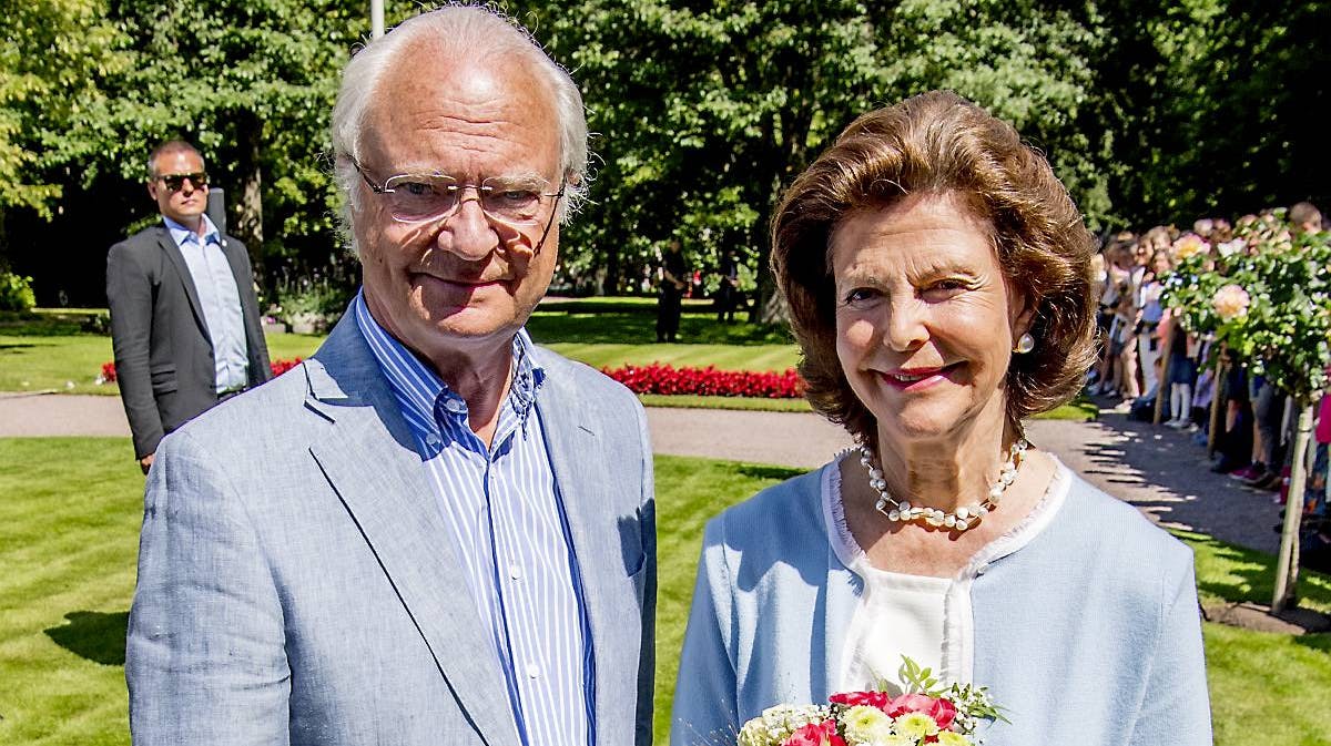 Kong Carl Gustaf og dronning Silvia.