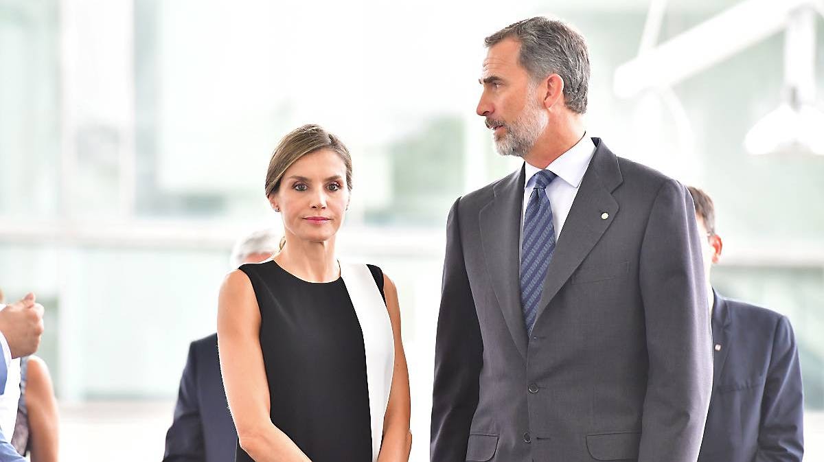 Dronning Letizia, kong Felipe