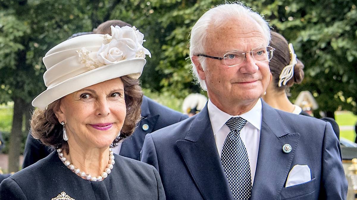 Dronning Silvia, kong Carl Gustaf