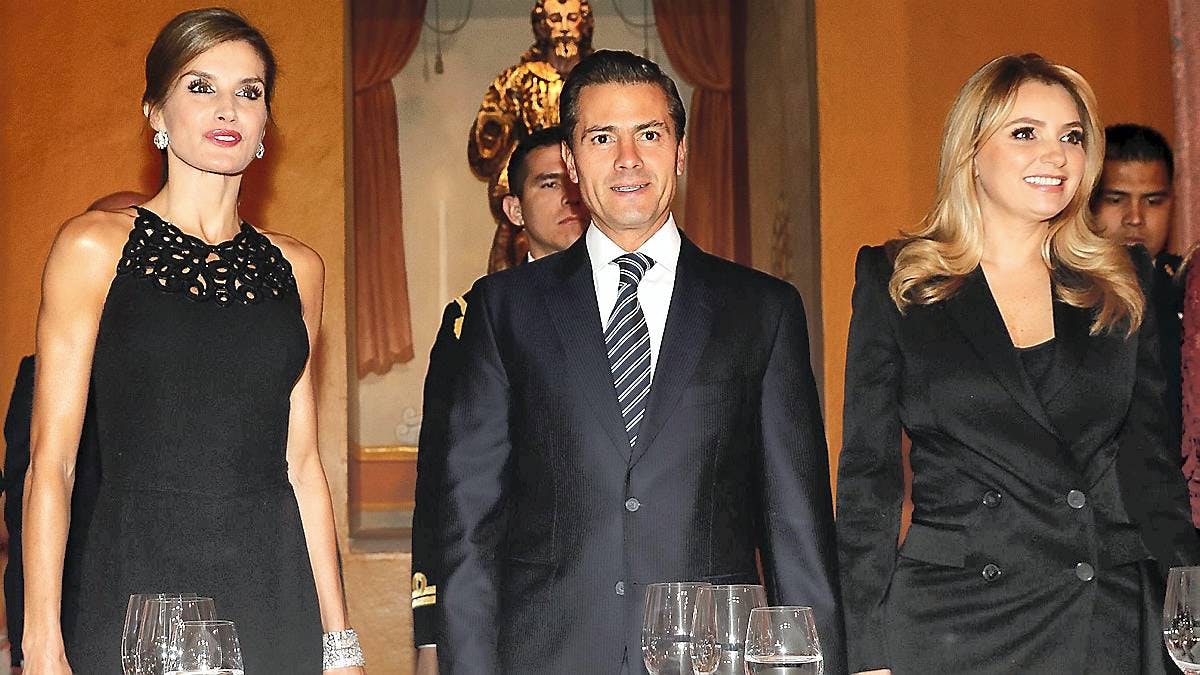 Dronning Letizia, Pena Nieto og Angelica Rivera