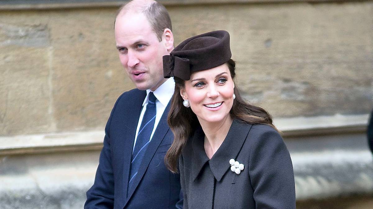 Prins William og hertuginde Catherine af Cambridge.