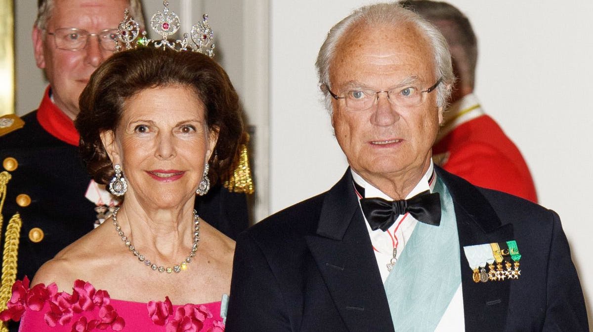 Kong Carl Gustaf og dronning Silvia