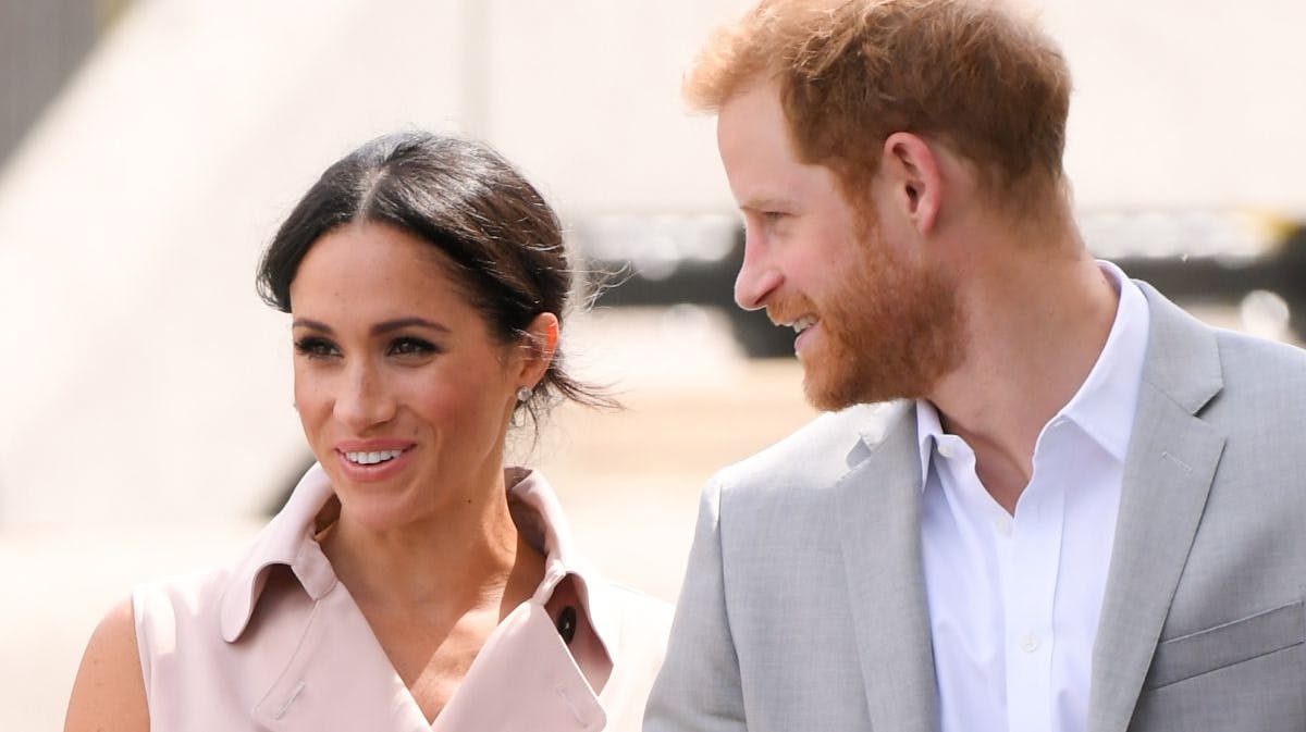 Hertuginde Meghan og prins Harry.