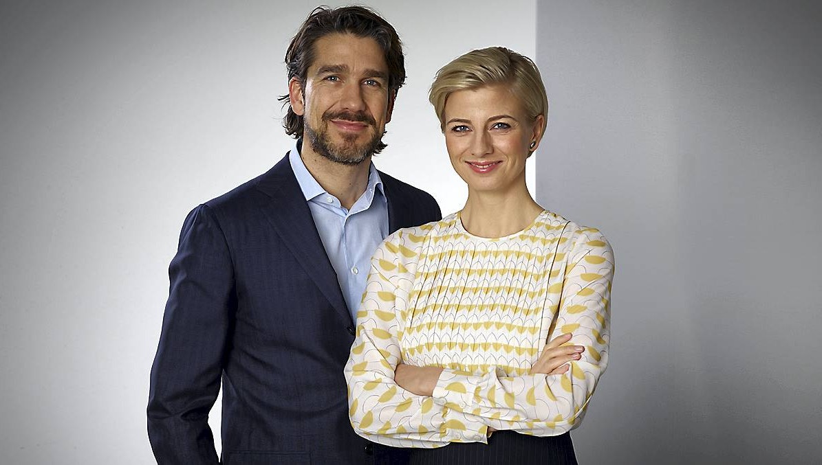 Nikolaj Koppel og Louise Wolff er værter for "Danmarks Indsamling" 2015.