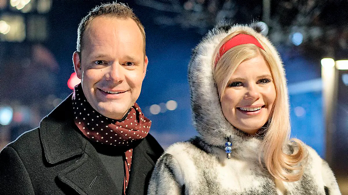 Sofie Linde og Jacob Riising er klar til jul | BILLED-BLADET