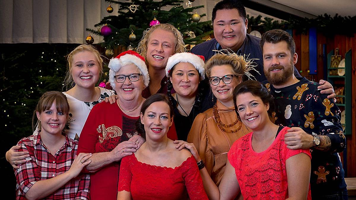 Årets hold i "Den store jule- og nytårsbagedyst".