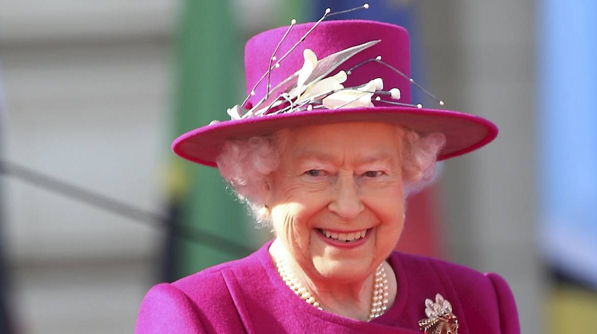 Dronning Elizabeth.