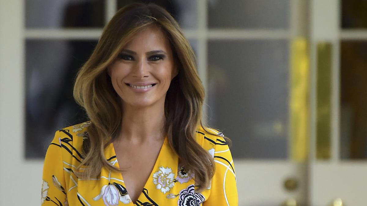 Melania Trump.