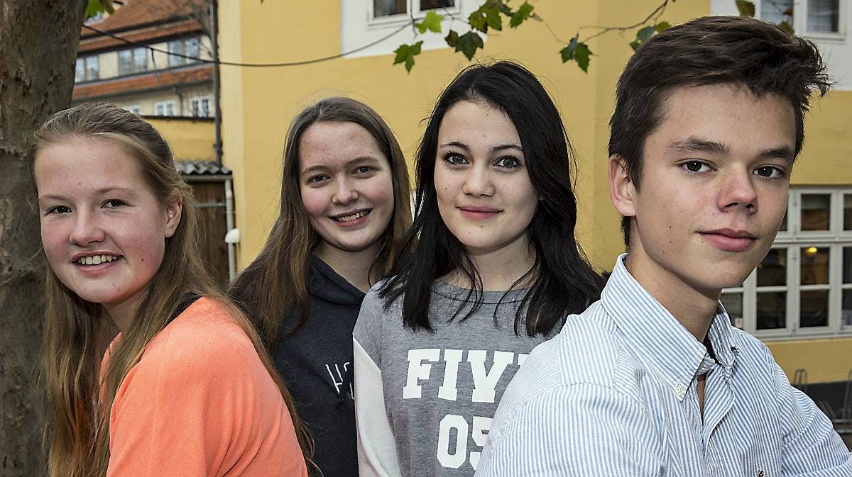 De fire unge fra Årgang 0 er inviteret til finalen i Vild med dans