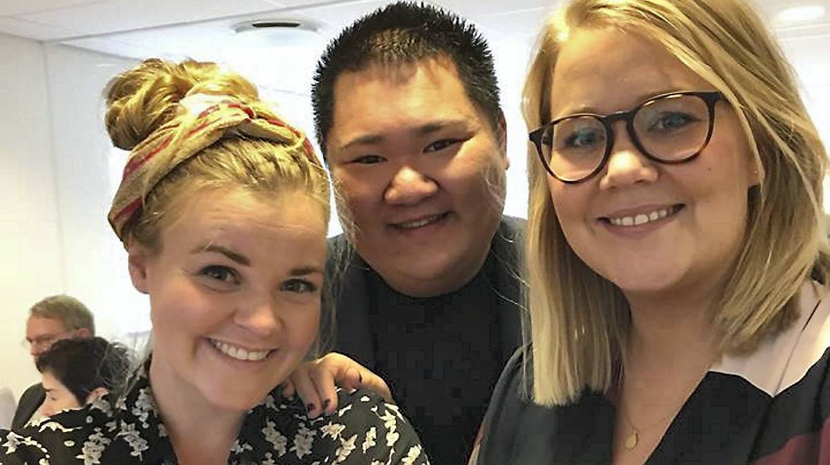 Liv Martine Hansen, Micki Cheng og Line Kilsgaard.