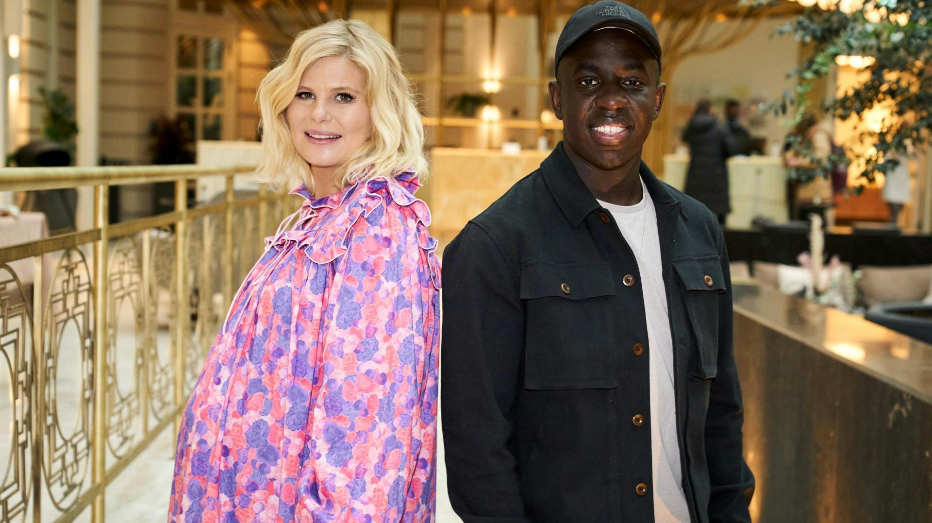 Sofie Linde og Melvin Kakooza