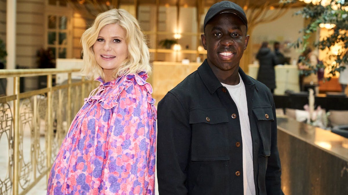 Sofie Linde og Melvin Kakooza i "X Factor"