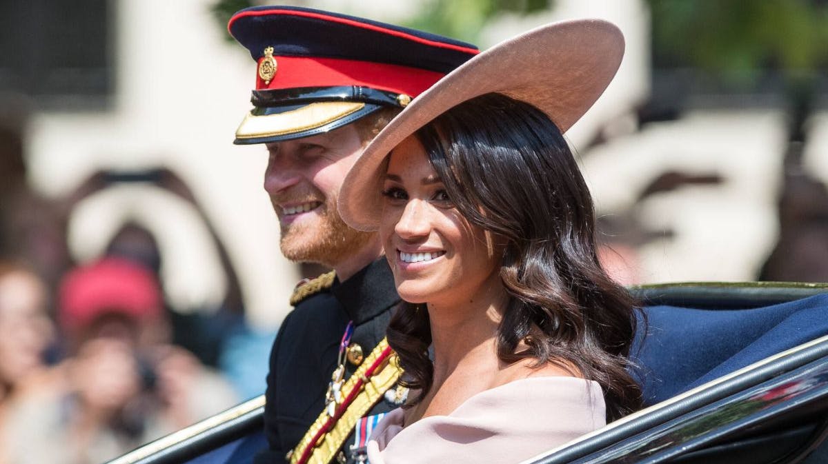 Prins Harry og hertuginde Meghan.