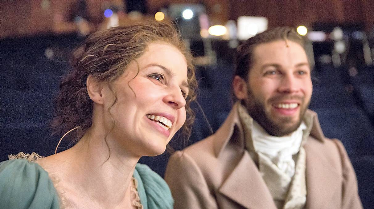 Cecilie og Simon Stenspil på Aarhus Teater