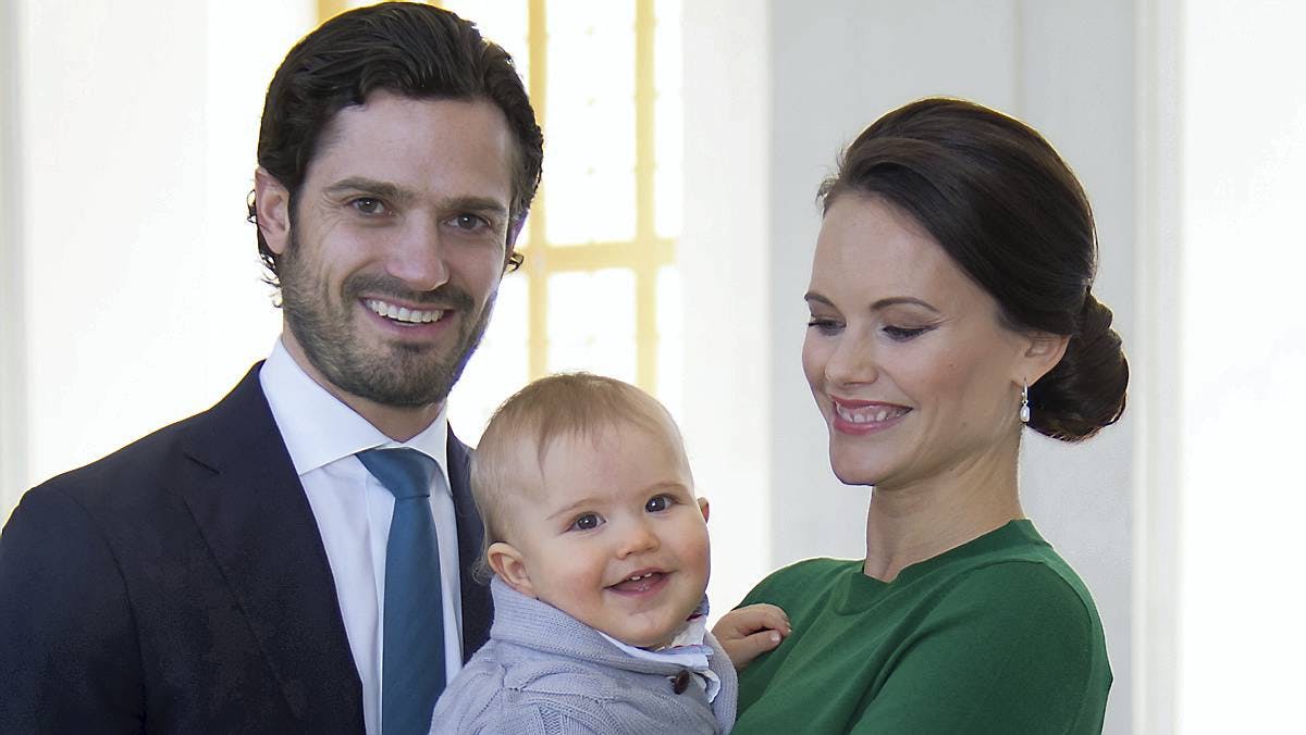 Prins Carl Philip, prinsesse Sofia og prins Alexander