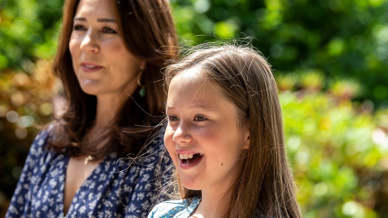 Prinsesse Josephine og kronprinsesse Mary