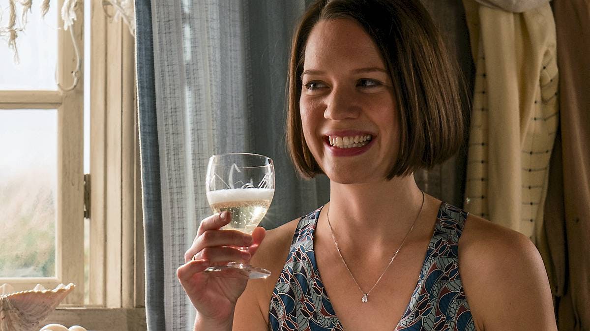 Amalie Dollerup i rollen som Amanda.