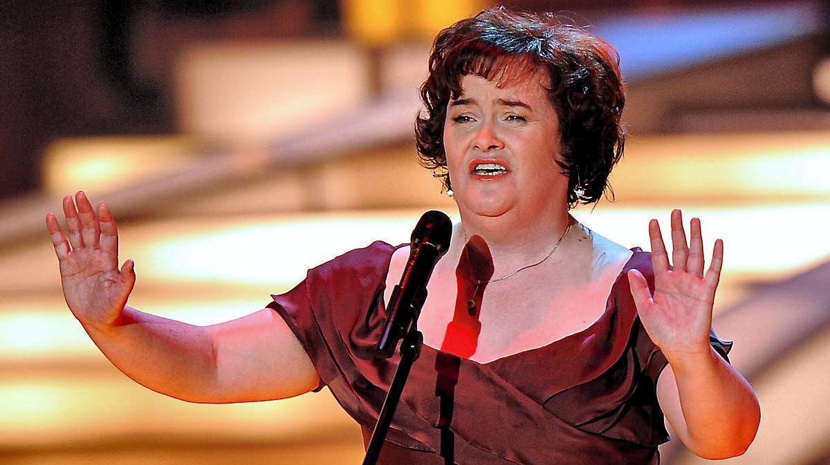 Susan Boyle.