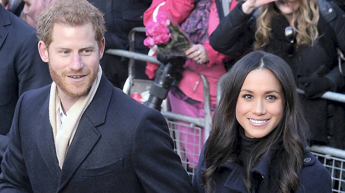 Prins Harry og Meghan Markle.
