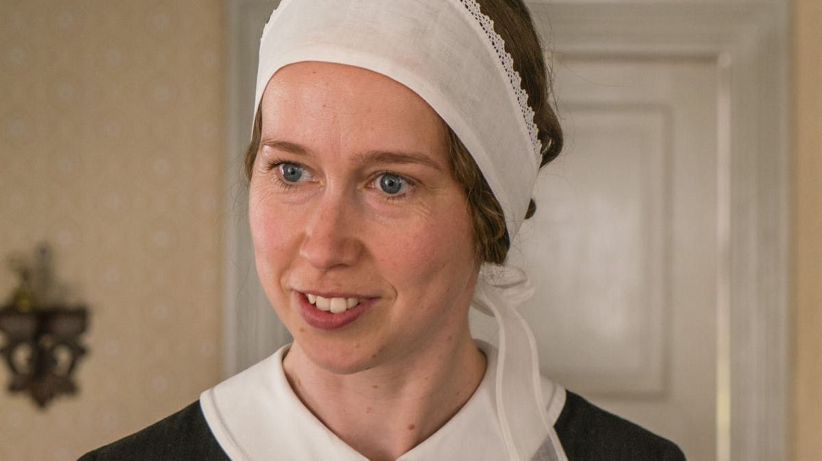 Merete Mærkedahl som Otilia i "Badehotellet".