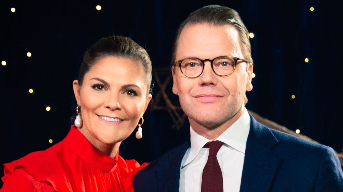 Kronprinsesse Victoria og prins Daniel.