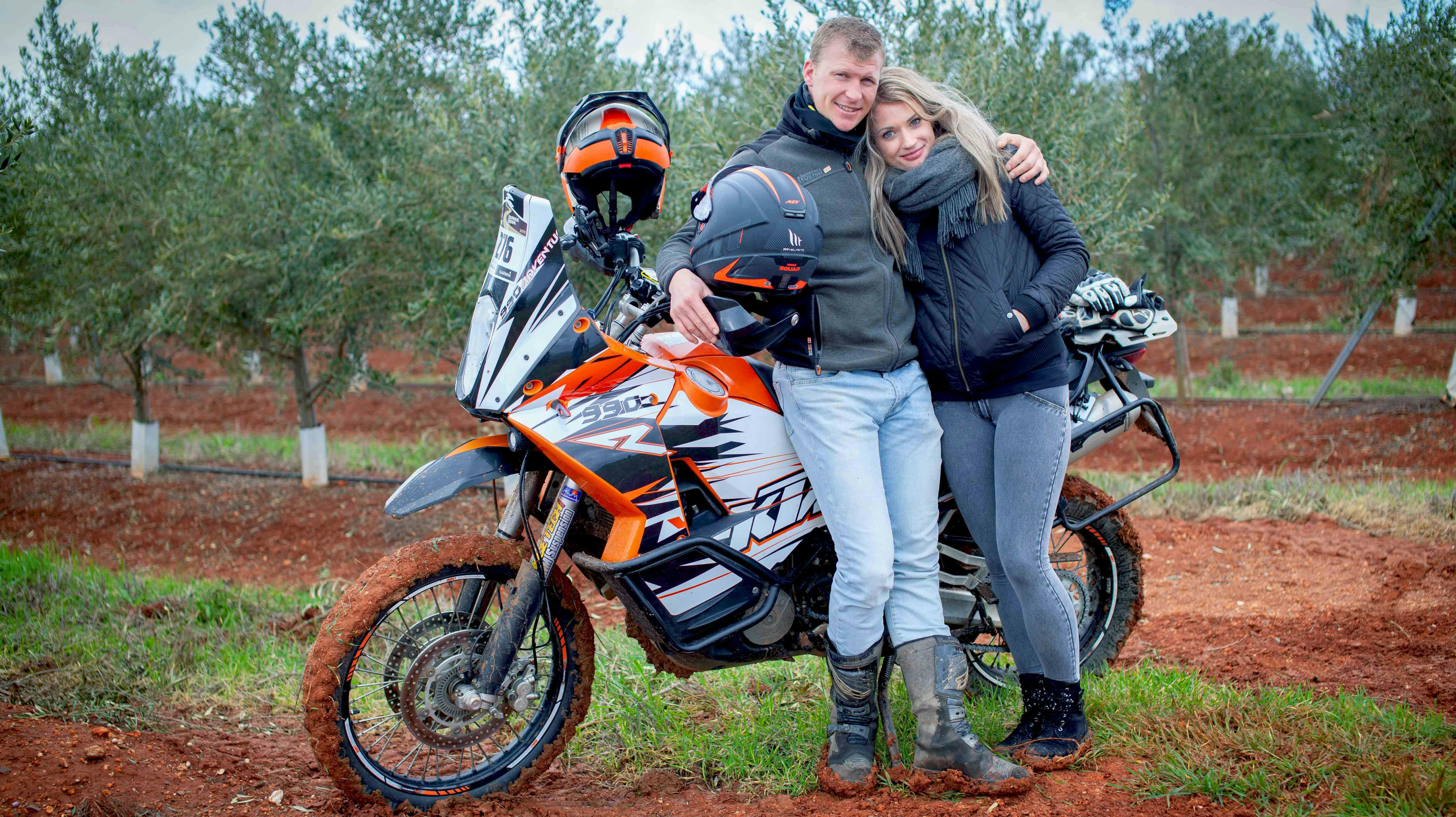 Morten Larsen og Carina Sørensen. 