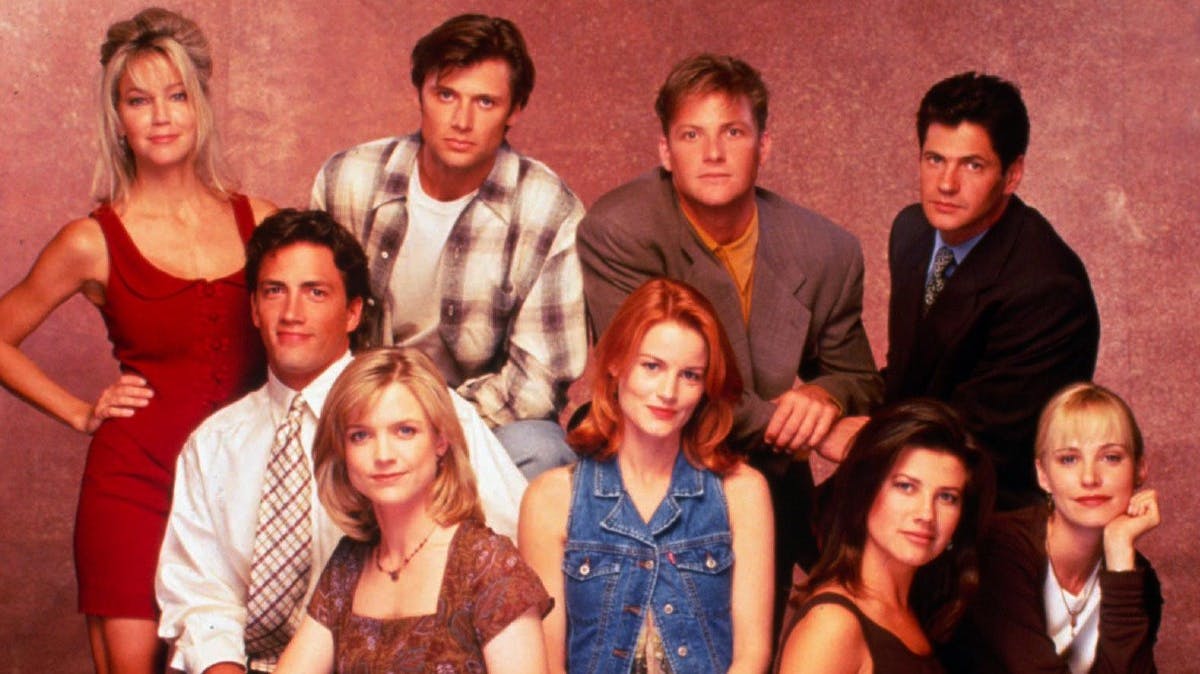 Tv-serien "Melrose Place" fra 1992.