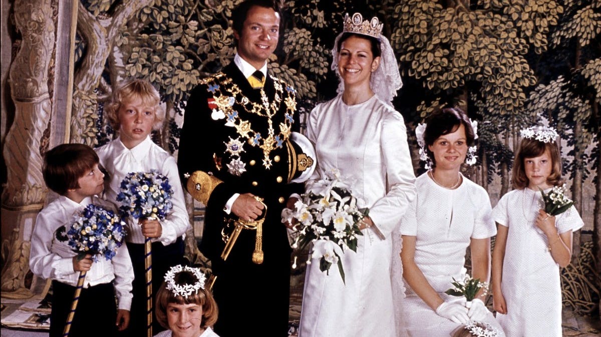 Kong Carl Gustaf og dronning Silvia