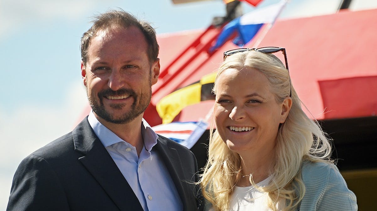 Kronprins Haakon og kronprinsesse Mette-Marit