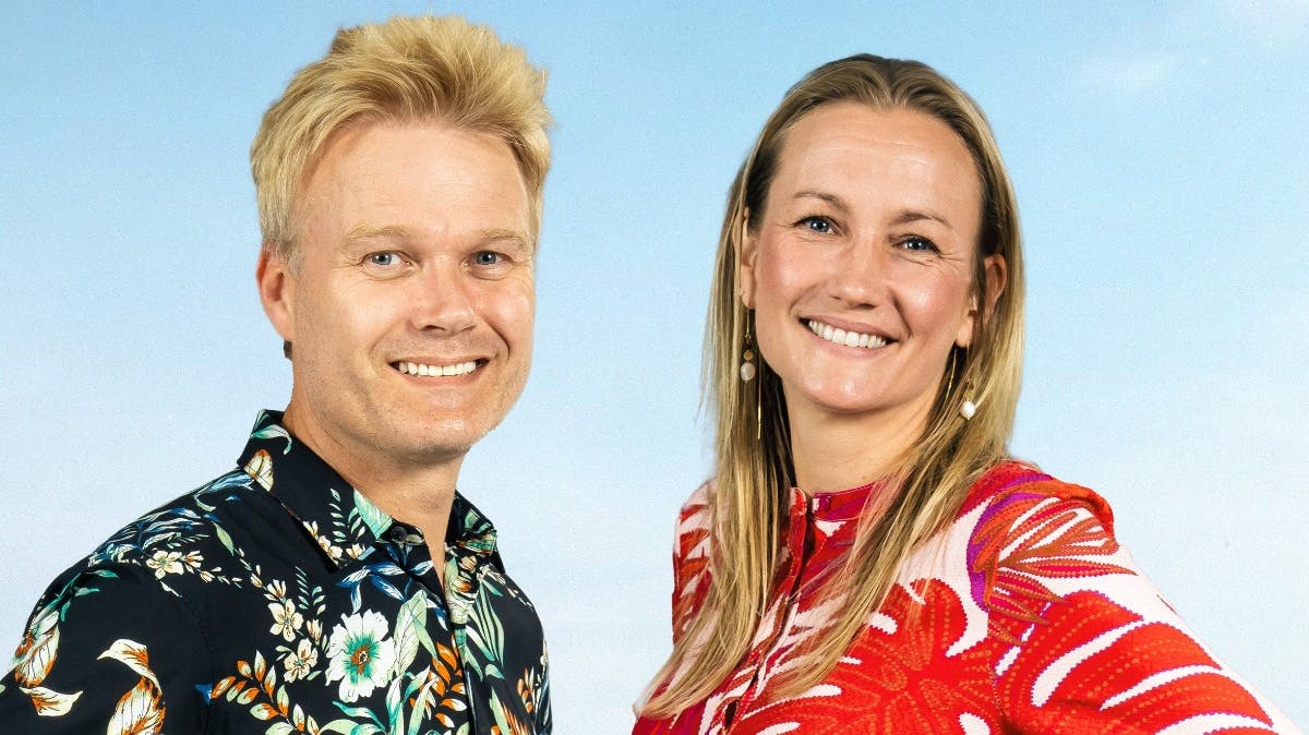 Christian Borregaard og Sara Lygum.