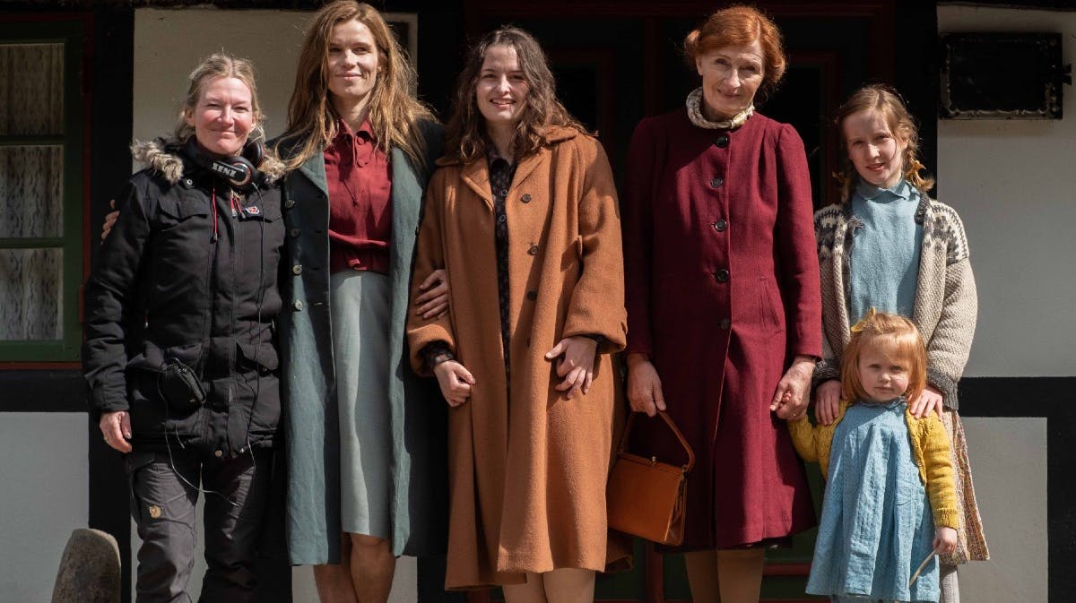 Anne-Grethe Bjarup, Marie Bach Hansen, Laura Winther Møller, Bodil Jørgensen, Selma Sophia Høst og Alfrida Uhrenfeldt