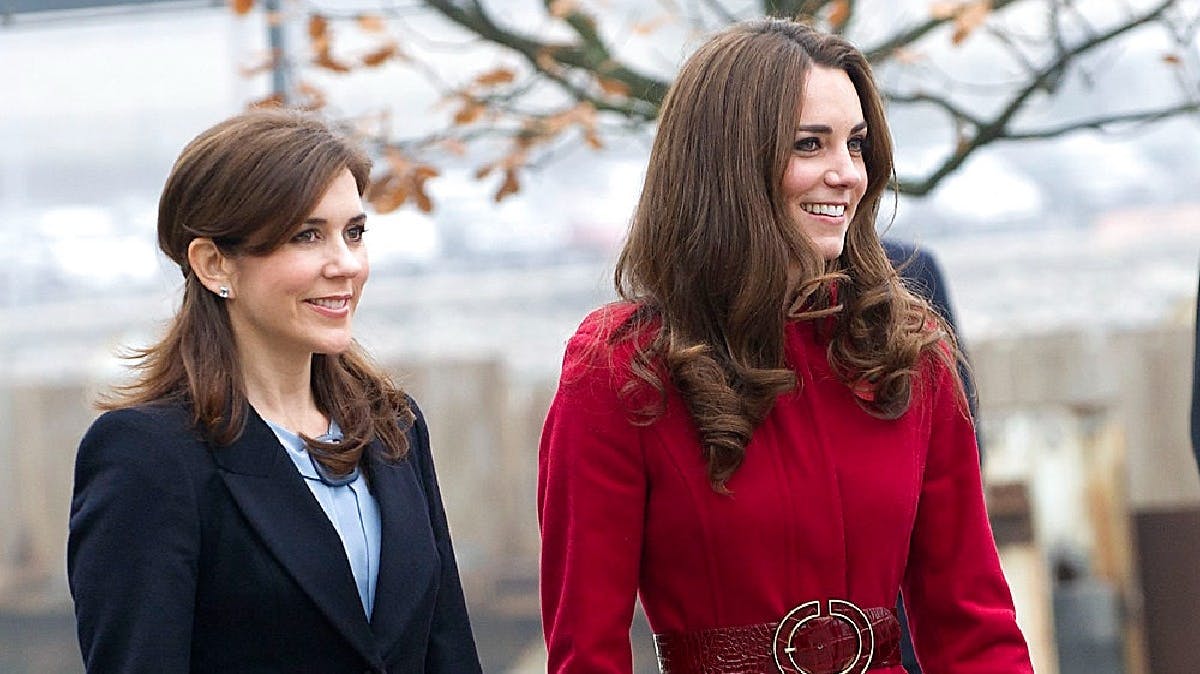 Kronprinsesse Mary og hertuginde Catherine af Cambridge