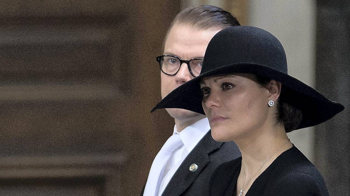 Prins Daniel og kronprinsesse Victoria.