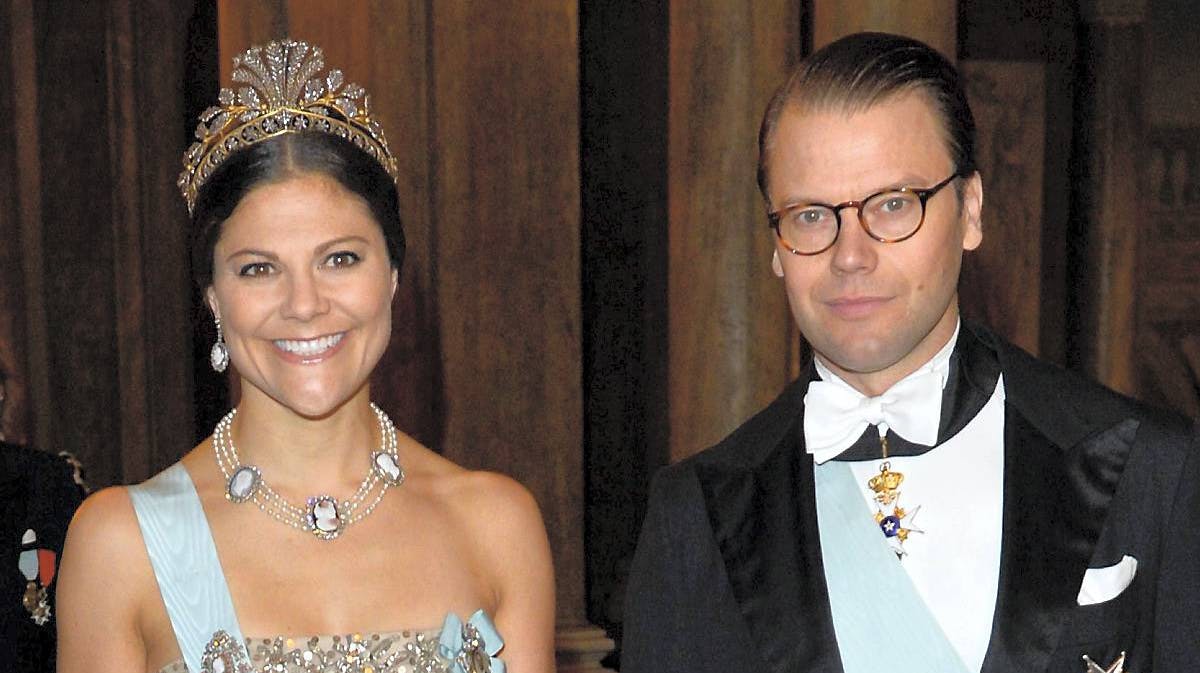 Kronprinsesse Victoria og prins Daniel