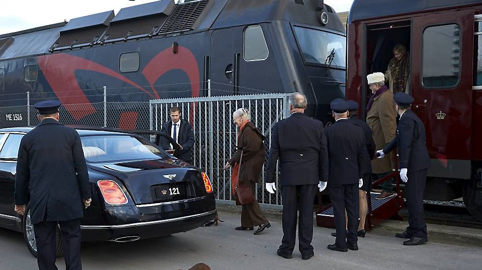 Dronning Margrethe og prins Henrik