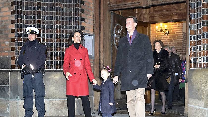 Prinsesse Marie, prins Joacim og prinsesse Athena