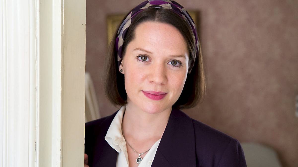 Amalie Dollerup som Amanda i "Badehotellet".