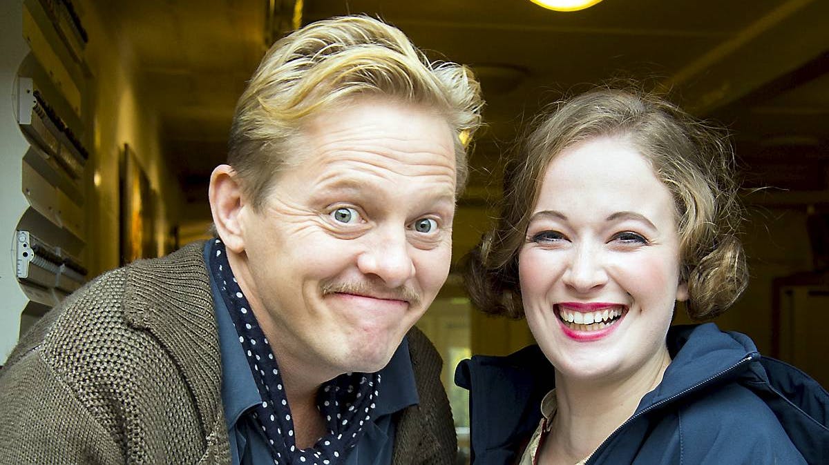 Thure Lindhardt og Andrea Øst Birkkjær