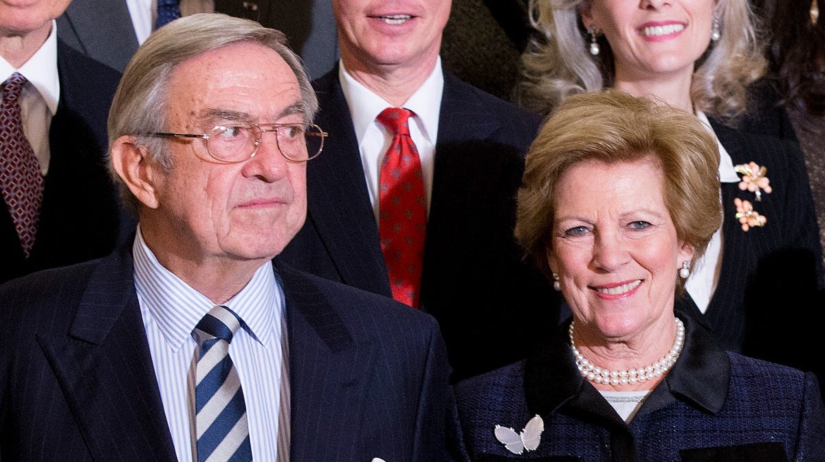 Kong Konstantin og dronning Anne-Marie. 