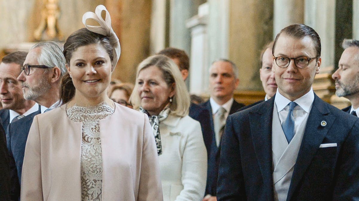 Kronprinsesse Victoria og prins Daniel.