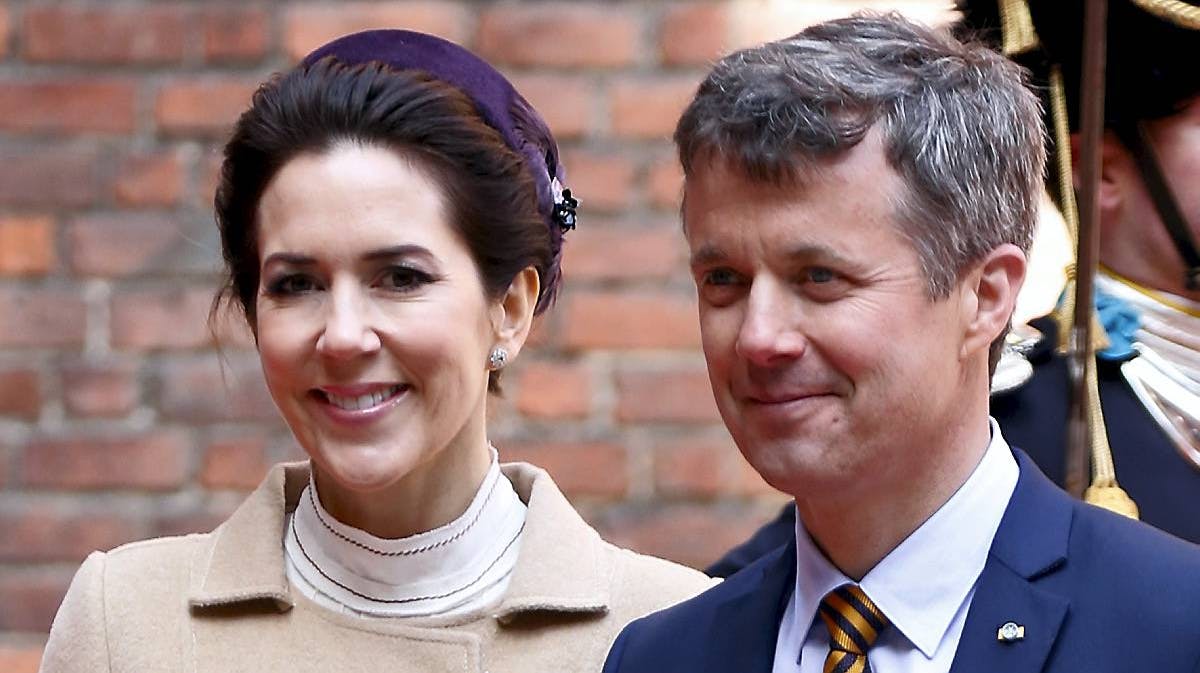 Kronprinsesse Mary og kronprins Frederik