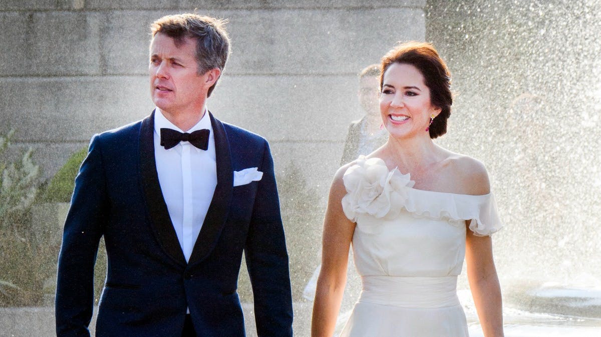 Kronprins Frederik og kronprinsesse Mary