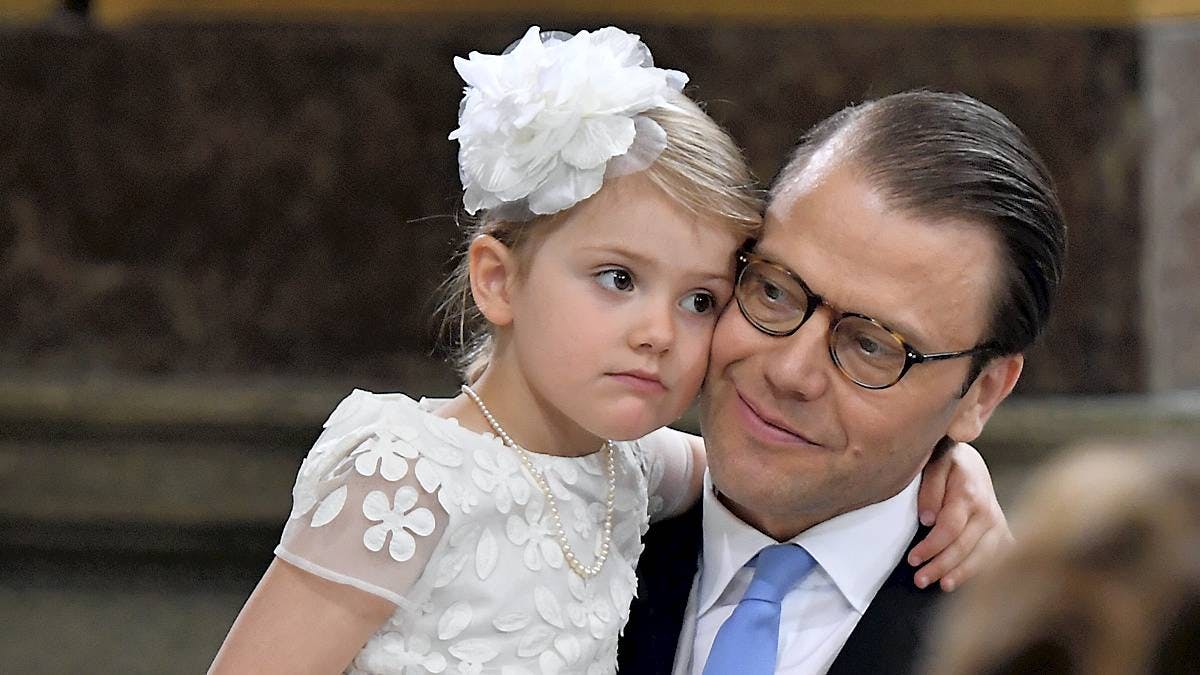 Prins Daniel og prinsesse Estelle
