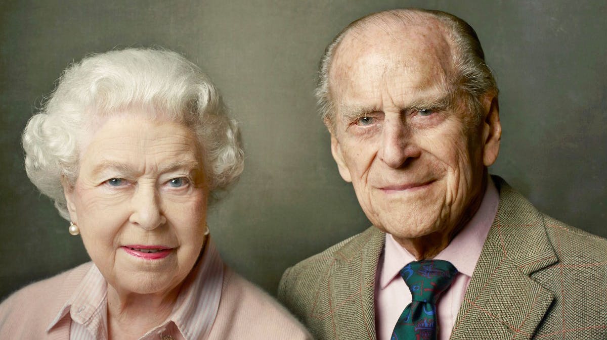 Dronning Elizabeth og prins Philip. 