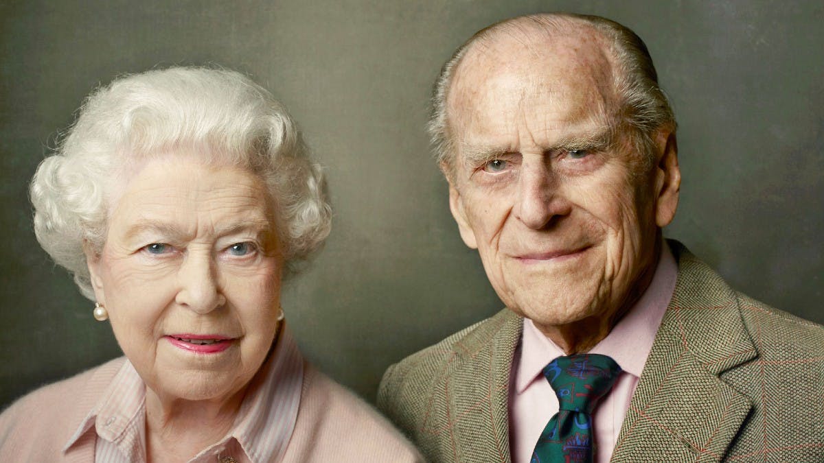 Dronning Elizabeth og prins Philip.&nbsp;