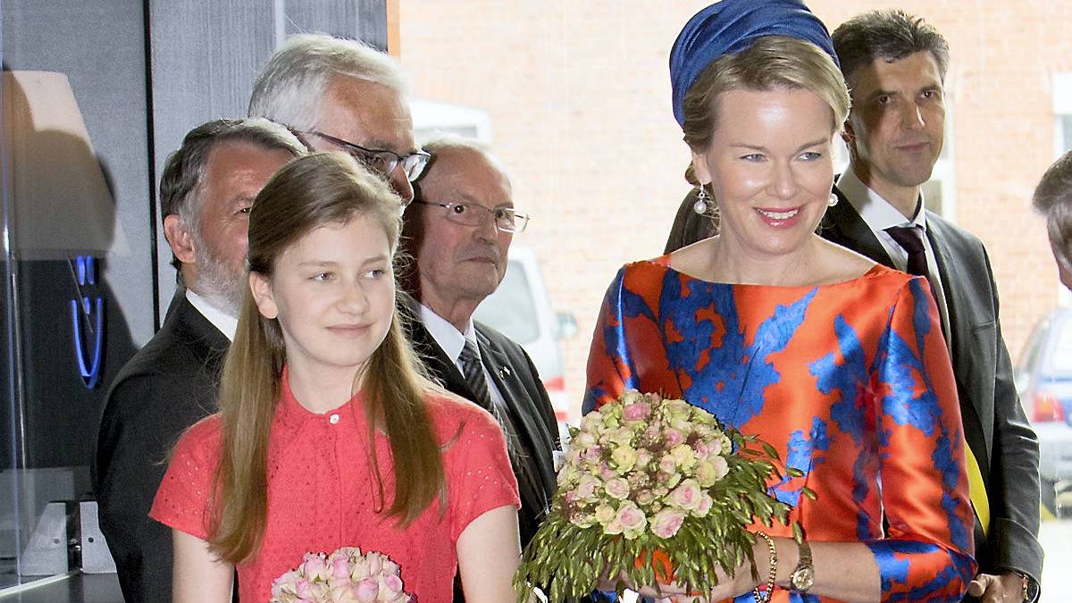 Dronning Mathilde og prinsesse Elisabeth