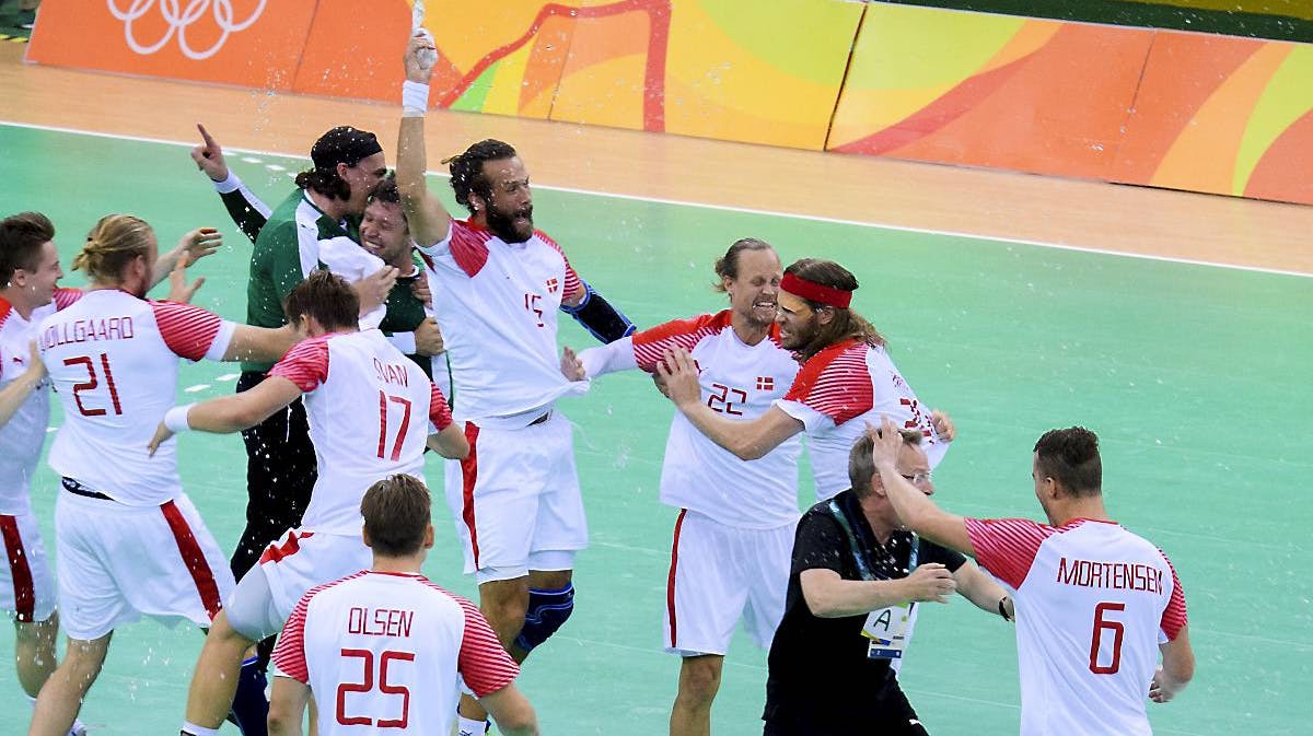 Håndboldherrernes semifinale ved OL 2016.