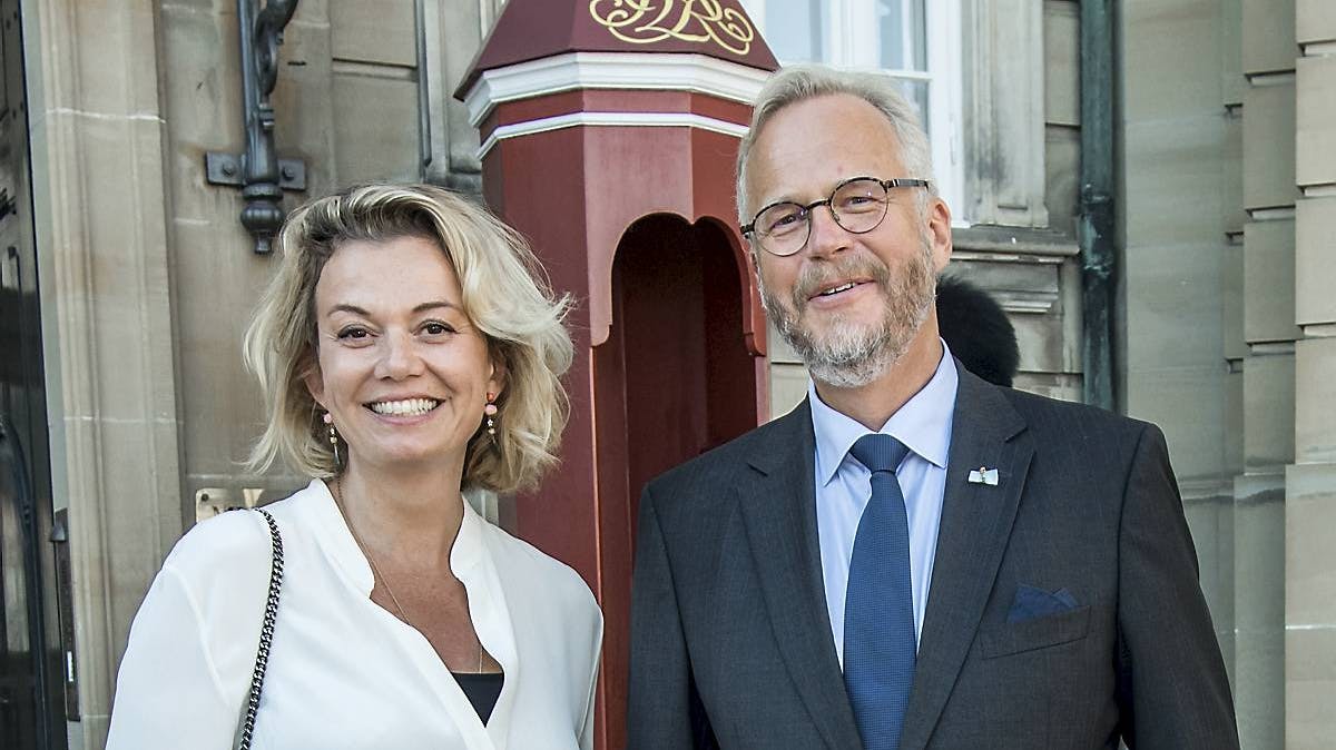 Caroline og Michael Ahlefeldt-Laurvig-Bille