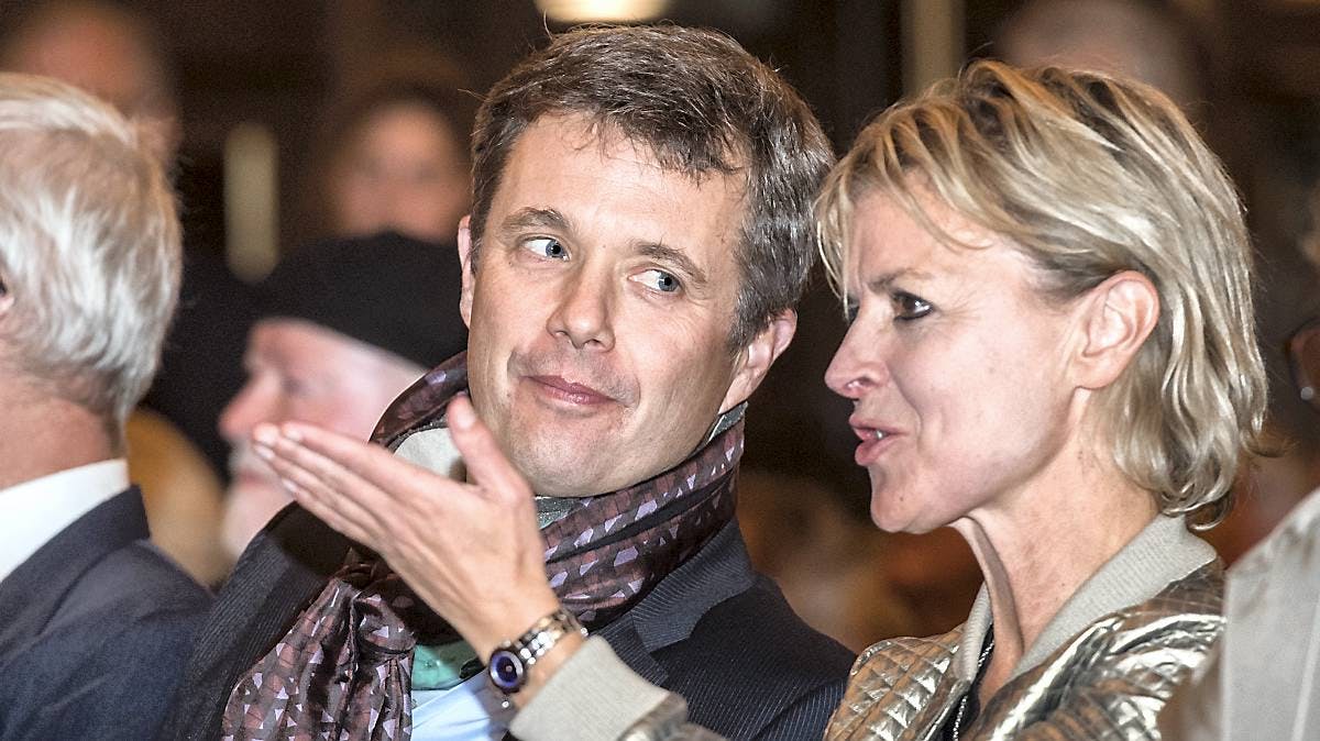 Kronprins Frederik og Lykke Friis